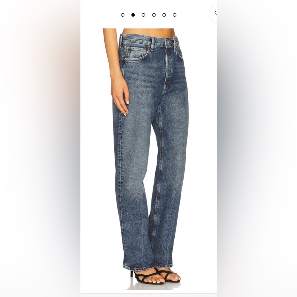 Agolde Fran Straight leg in dwell Jeans - Picture 2 of 8